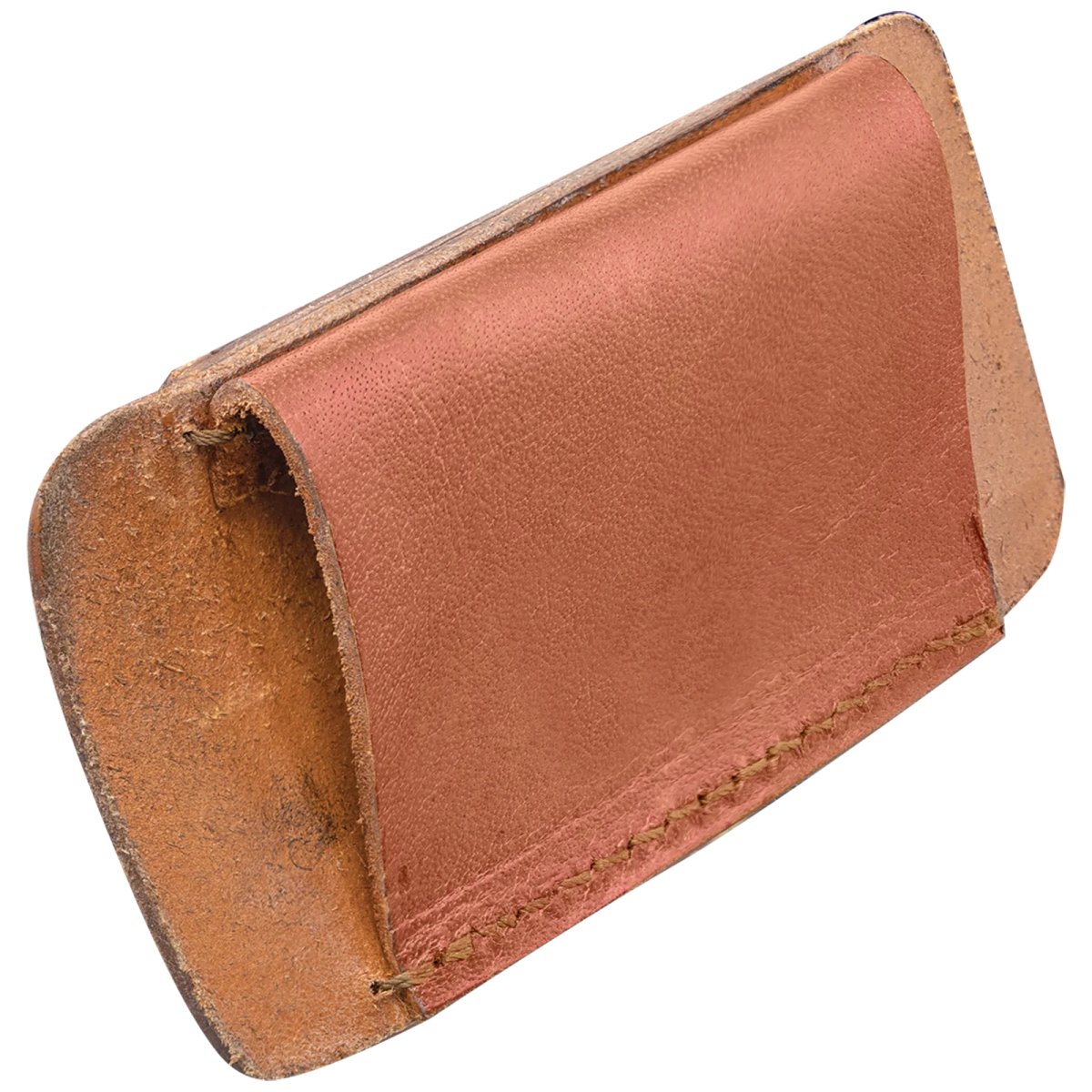 Bison River 4 1/2" Double Sided Leather Belt Sheath - Back 2 view