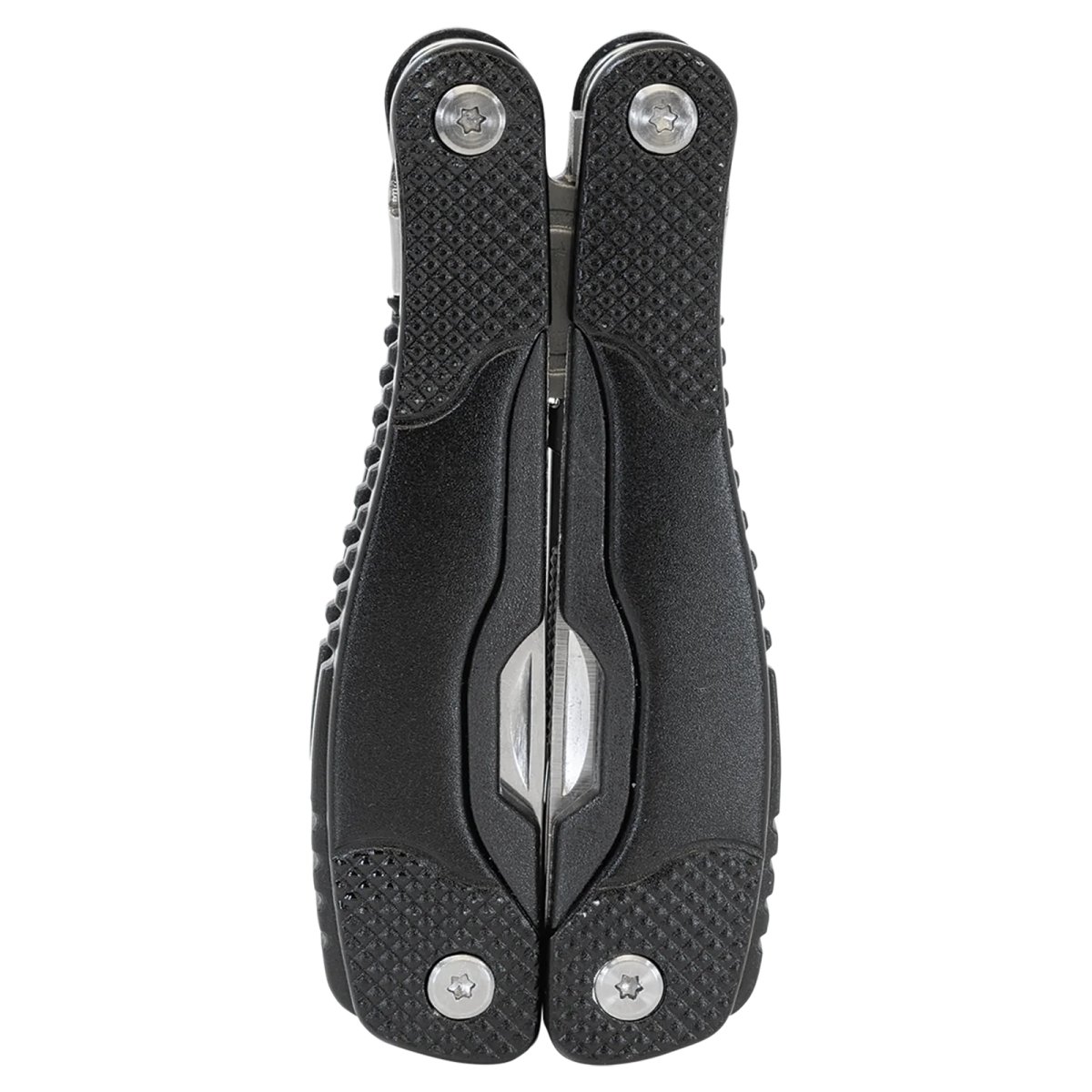 Bison River 4" Black 13 Function Multi Tool with Nylon Sheath - Closed view
