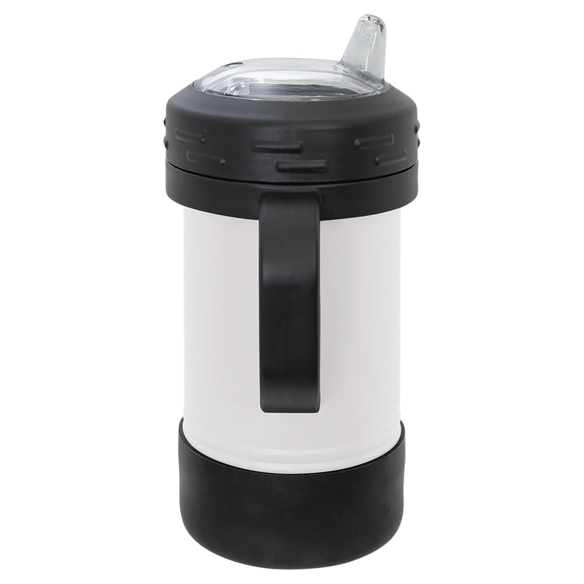 Polar Camel 10 oz. White Sippy Cup - Side view