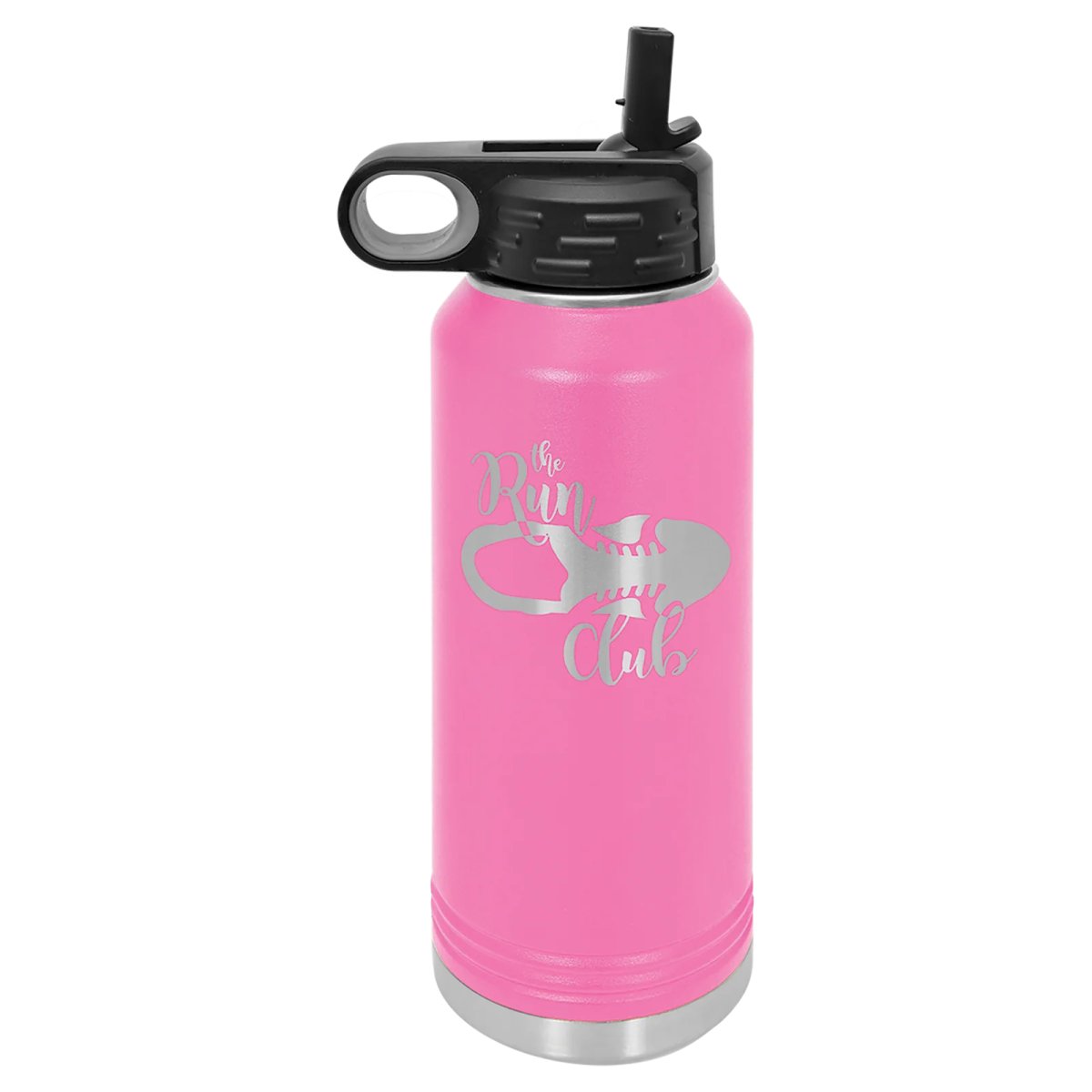 Polar Camel 32 oz. Pink Water Bottle - Open view