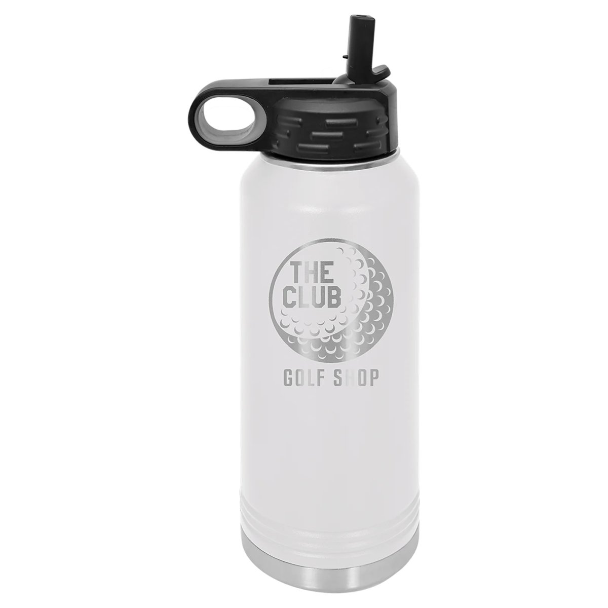 Polar Camel 32 oz. White Water Bottle - Open view