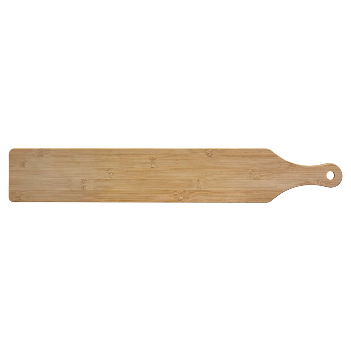 23 1/2" x 3 3/4" Custom Printed or Custom Engraved Paddle - Back view