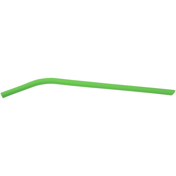10" Green Small Silicone Straw - Green