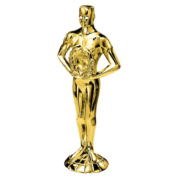5 1/4" Gold Classic Acheiver - Goldtone