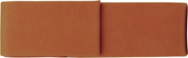 6 1/2" x 2" Rawhide Engraved Faux Leather Double Pen Case - Rawhide