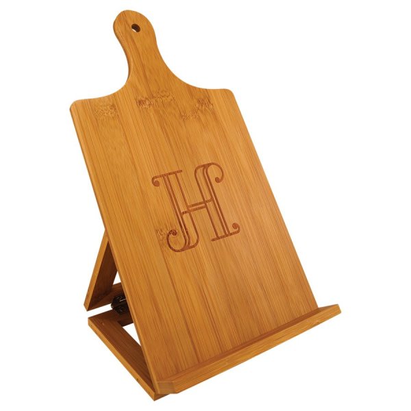 7 1/4" x 13 1/2" Bamboo Standing Chef's Easel - Bamboo
