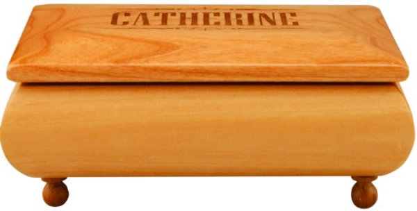 7" x 4 1/2" Red Alder Gift Box - Red Alder