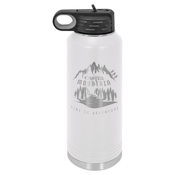 Polar Camel 40 oz. White Water Bottle - White