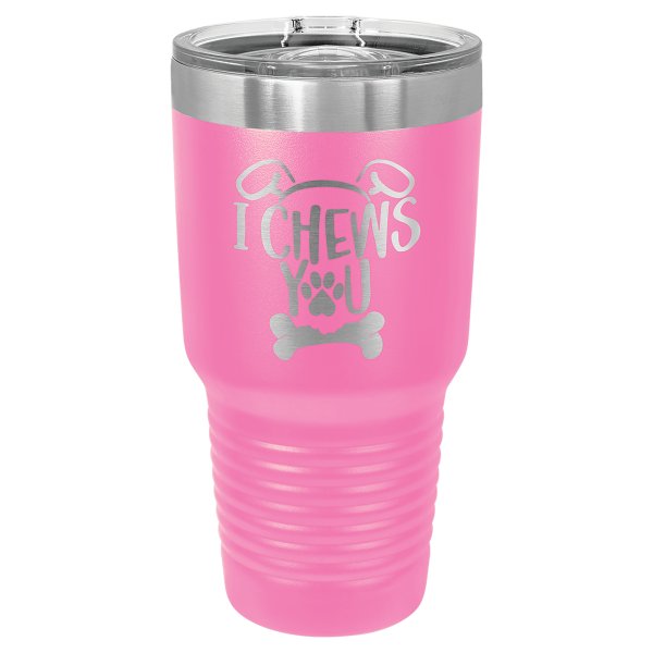 Polar Camel 30 oz. Pink Ringneck Tumbler with Slider Lid - Pink