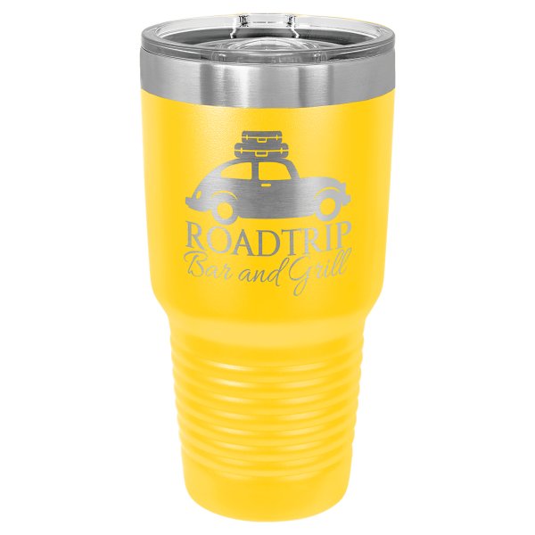 Polar Camel 30 oz. Yellow Ringneck Tumbler with Slider Lid - Yellow