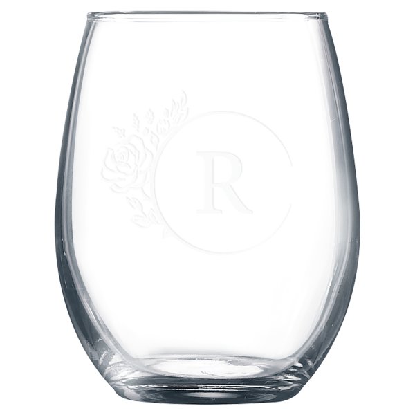 Polar Camel 9 oz. Stemless Wine Glass - Clear