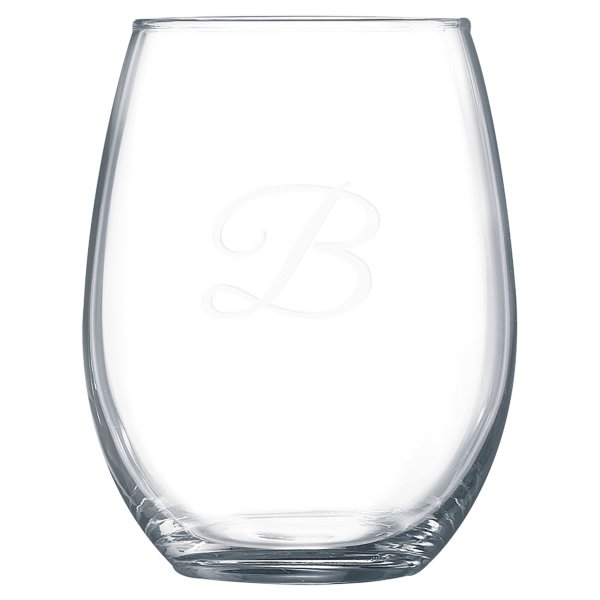 Polar Camel 21 oz. Stemless Wine Glass - Clear