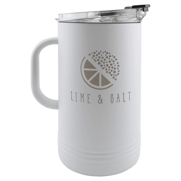 Polar Camel 64 oz. White Vacuum Insulated Pitcher - White