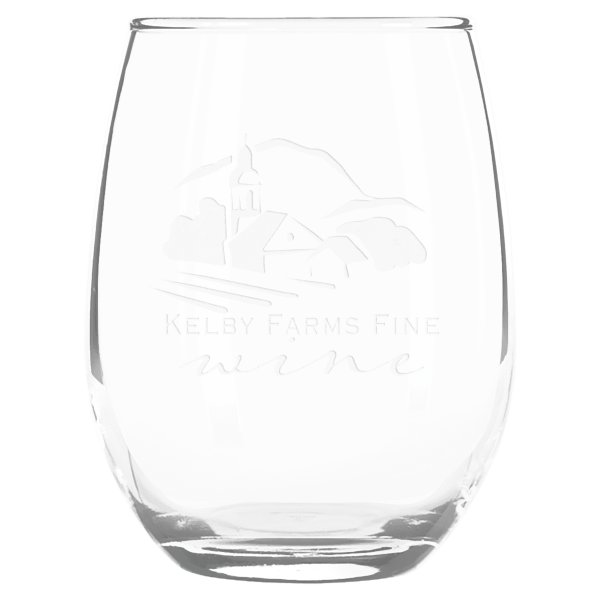 Libbey 9 oz. Stemless Wine Glass - Clear