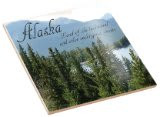 12" x 12" White Custom Printed Ceramic Tile - White