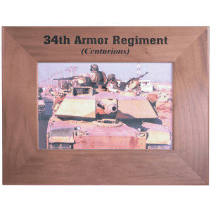 4" x 6" Genuine Walnut Picture Frame