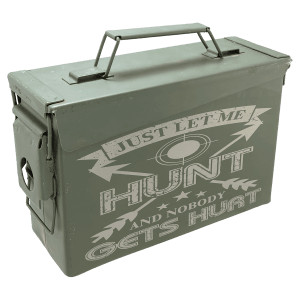 30 Caliber Army Surplus Steel Ammo Can