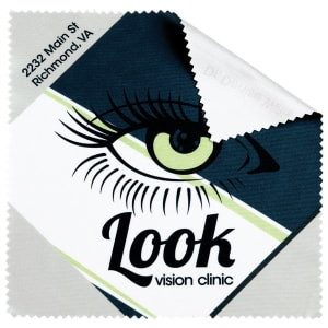 10" x 10" Custom Printed Microfiber Cleaning Cloth
