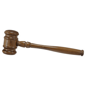 9 3/4" Walnut Gavel