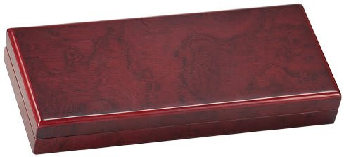 8 3/4" x 3 3/4" Rosewood Finish Gift Box - Rosewood