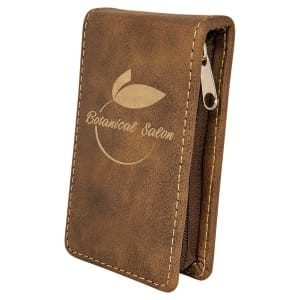 7-Piece Rustic/Gold Engraved Faux Leather Manicure Gift Set