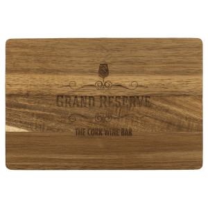 9" X 6" Acacia Cutting Board