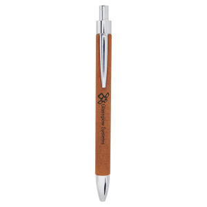 Rawhide Engraved Faux Leather Pen