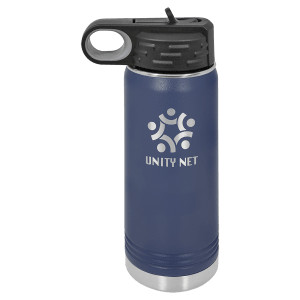 Polar Camel 20 oz. Navy Blue Water Bottle