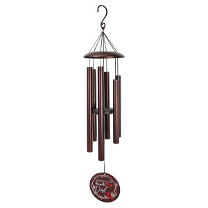 36" Copper Powder Coated Aluminum Wind Chime