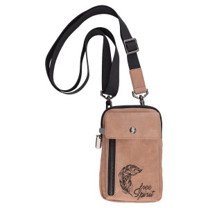 Urban Bag - Engraved Faux Leather, Creekside Collection, Blush