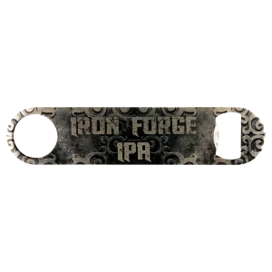 1 1/2" x 7" Custom Printed Stainless Steel Bottle Opener