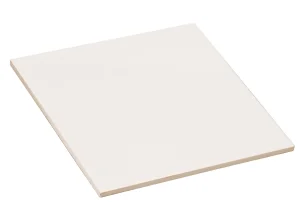 8" x 8" White Custom Printed Ceramic Tile