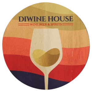 3 3/4" Round Custom Printed Wood Coaster