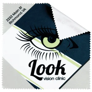 6" x 6" Custom Printed Microfiber Cleaning Cloth
