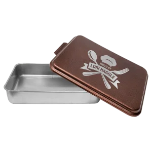 9" x 13" Aluminum Cake Pan with Copper Lid