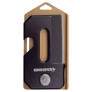 Bison River 2" Sand Everyday Carry Knife - Back view