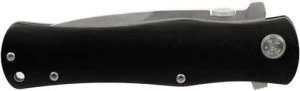 4 1/2" Black Anodized Aluminum Handle Knife - Closed view