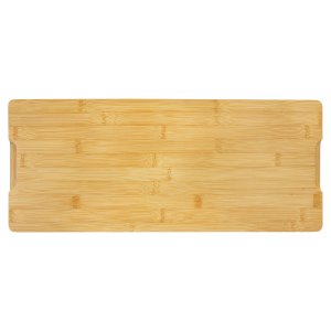 19 3/4" x 8" Bamboo Charcuterie Board/Cutting Board - Back view