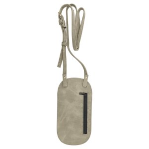 Essential Bag - Engraved Faux Leather, Creekside Collection, Light Green - Back view