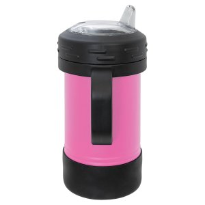Polar Camel 10 oz. Pink Sippy Cup - Side view