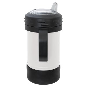 Polar Camel 10 oz. White Sippy Cup - Side view