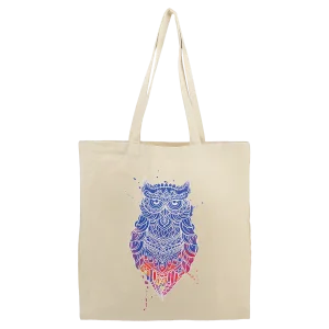 Natural Cotton Canvas Tote, 14 1/2" x 15 1/2"