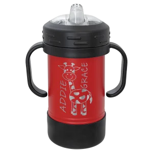 Polar Camel 10 oz. Red Sippy Cup