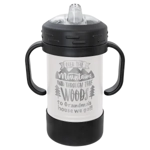 Polar Camel 10 oz. White Sippy Cup