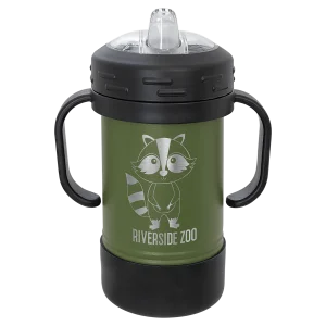 Polar Camel 10 oz. Olive Green Sippy Cup