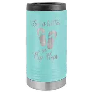 Polar Camel Teal Slim Beverage Holder